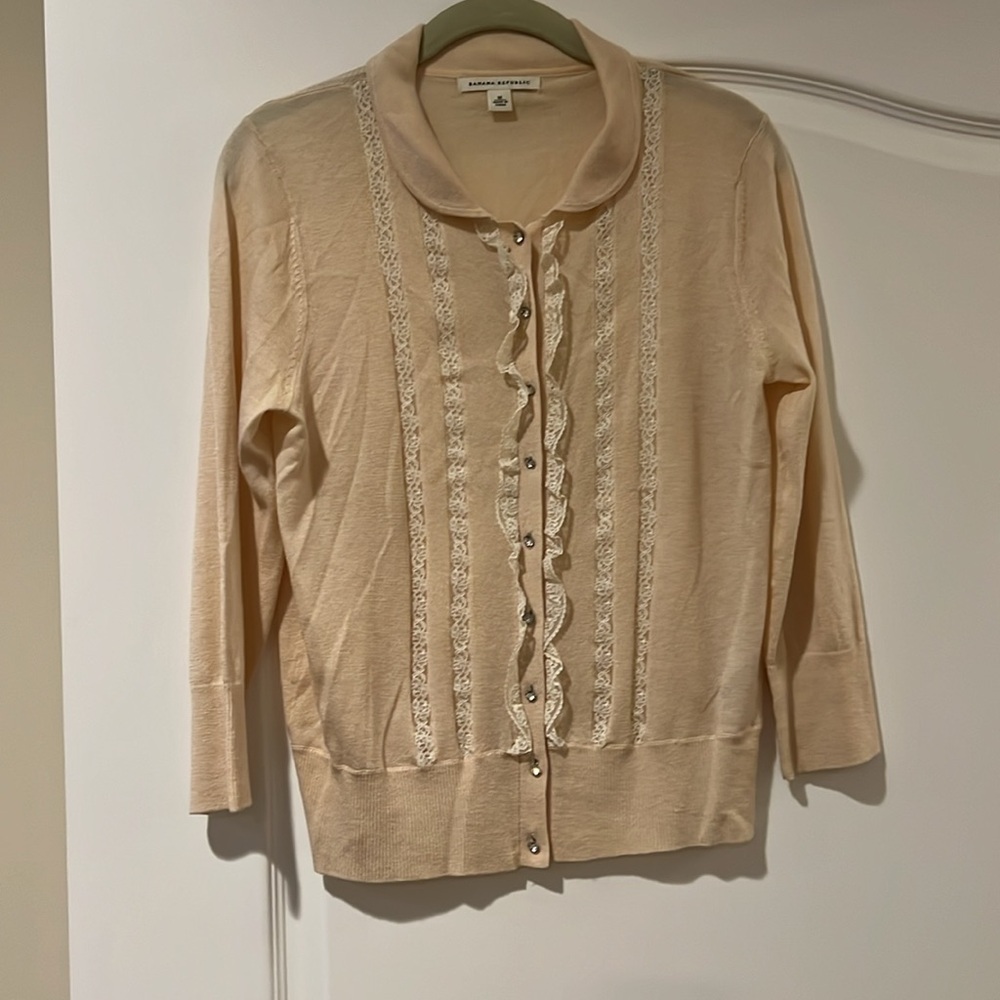 BANANA REPUBLIC MULTI MEDIA CARDIGAN